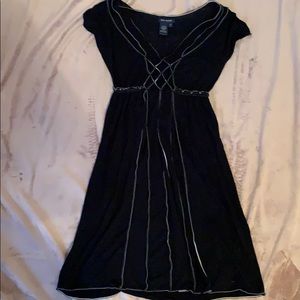 Black and white dress